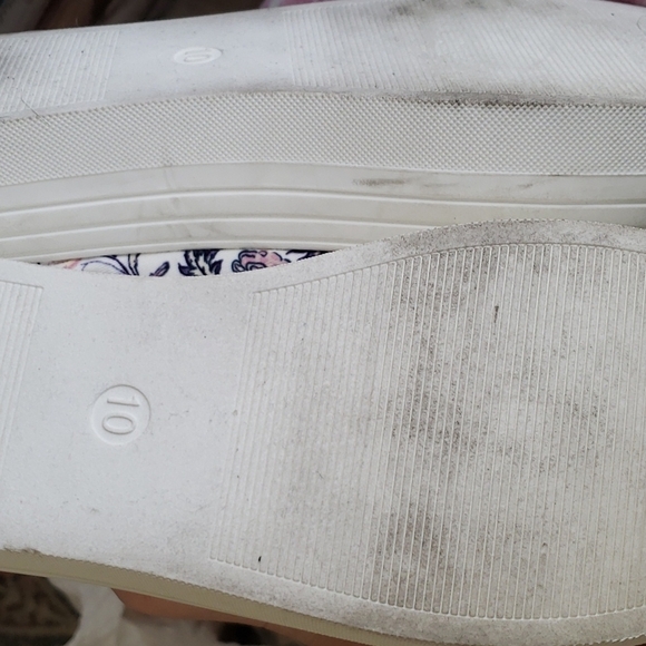 Universal Threads Cassie Floral Platform Sneakers Size 10 - Picture 7 of 9